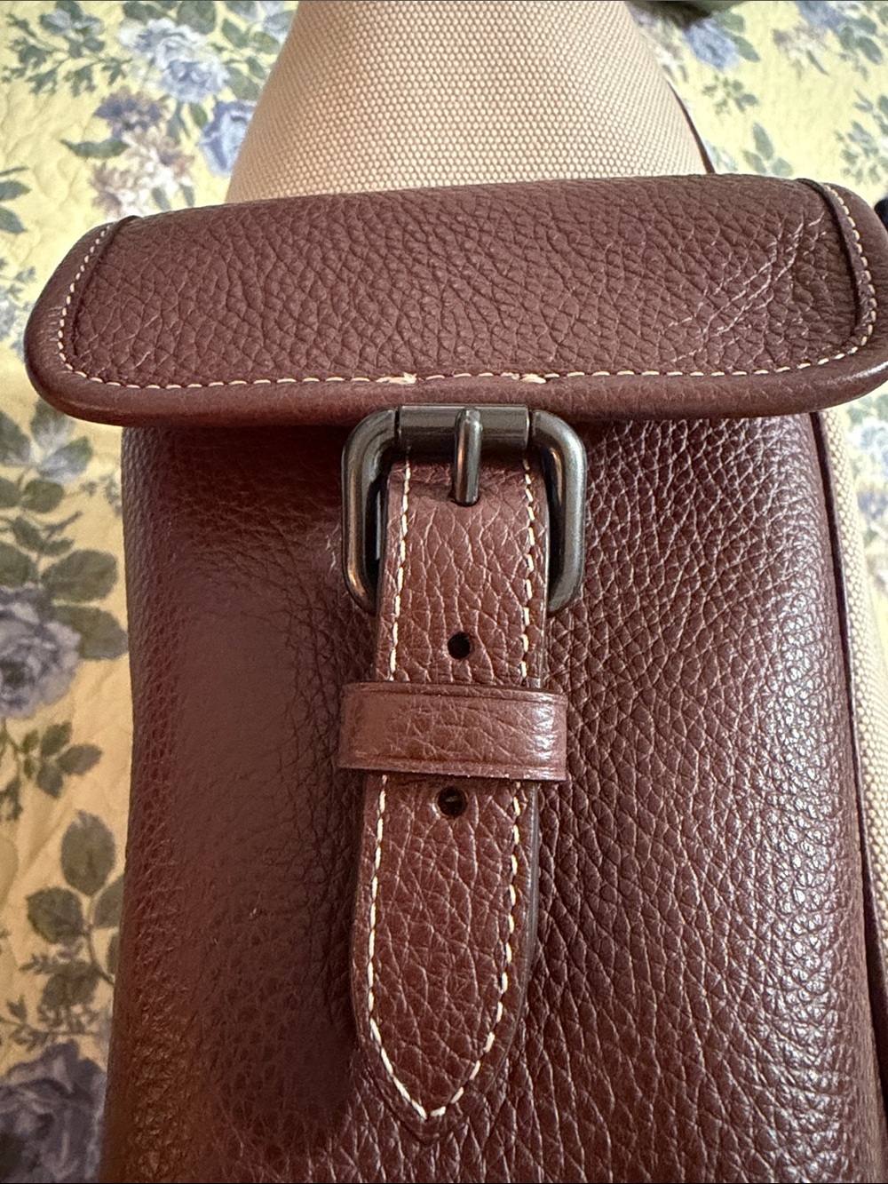 Coach Canvas Sprint Tote with Brown Leather Trim - New Without Tags - Picture 9 of 14